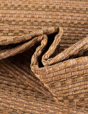 Detail image of  7' x 10'  Washable Border Indoor / Outdoor Rug