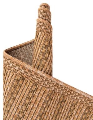 Detail image of  7' x 10'  Washable Border Indoor / Outdoor Rug