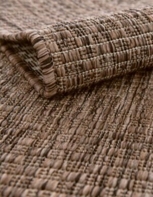 Detail image of  4' x 6'  Washable Solid Indoor / Outdoor Rug