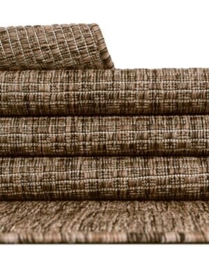 Detail image of  4' x 6'  Washable Solid Indoor / Outdoor Rug