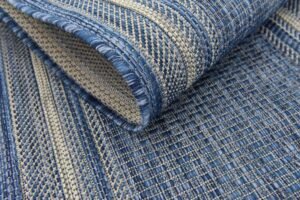 Detail image of  2' x 6'  Washable Border Indoor / Outdoor Runner Rug