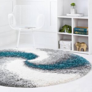 Detail image of  7' 10 x 7' 10 Soft Touch Shag Round Rug