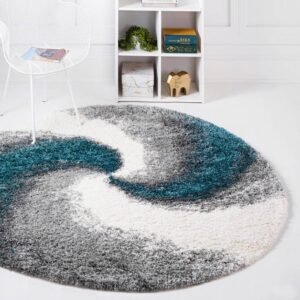 Detail image of  7' 10 x 7' 10 Soft Touch Shag Round Rug