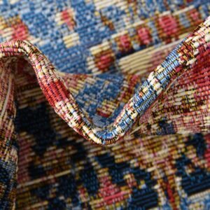 Detail image of  4' x 6'  Washable Traditional Indoor / Outdoor Rug