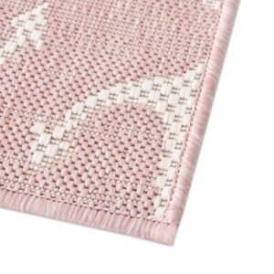 Detail image of  5' 3 x 5' 3  Washable Coastal Indoor / Outdoor Octagon Rug