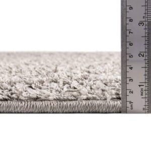 Detail image of  3' 3 x 5' 3 Comfort Solid Shag Rug