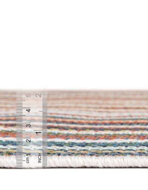 Detail image of  5' 3 x 7' 7  Washable Baja Indoor / Outdoor Rug