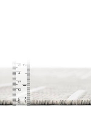 Detail image of  9' x 12'  Washable Modern Indoor / Outdoor Rug