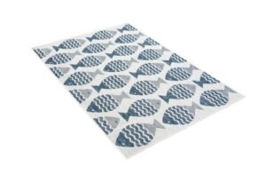 Detail image of  4' x 6'  Washable Coastal Indoor / Outdoor Rug