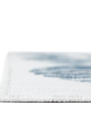 Detail image of  4' x 6'  Washable Coastal Indoor / Outdoor Rug