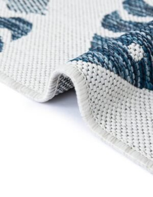 Detail image of  4' x 6'  Washable Coastal Indoor / Outdoor Rug