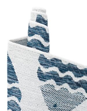 Detail image of  4' x 6'  Washable Coastal Indoor / Outdoor Rug
