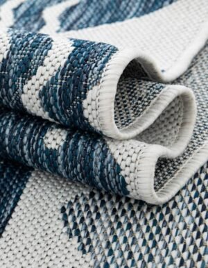 Detail image of  4' x 6'  Washable Coastal Indoor / Outdoor Rug