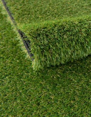 Detail image of  2' 2 x 2' 2  Washable Grass Indoor / Outdoor Round Rug