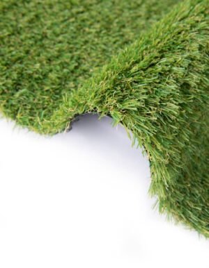 Detail image of  2' 2 x 2' 2  Washable Grass Indoor / Outdoor Round Rug