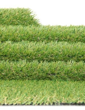 Detail image of  2' 2 x 2' 2  Washable Grass Indoor / Outdoor Round Rug